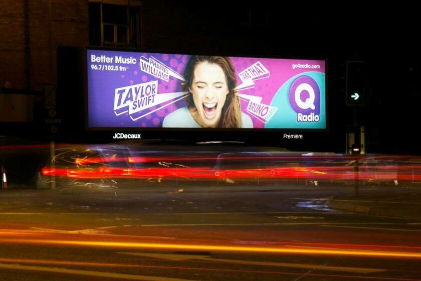 backlit billboard advertising sheet