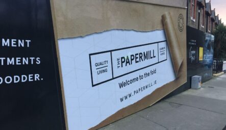 Papermill Hoarding
