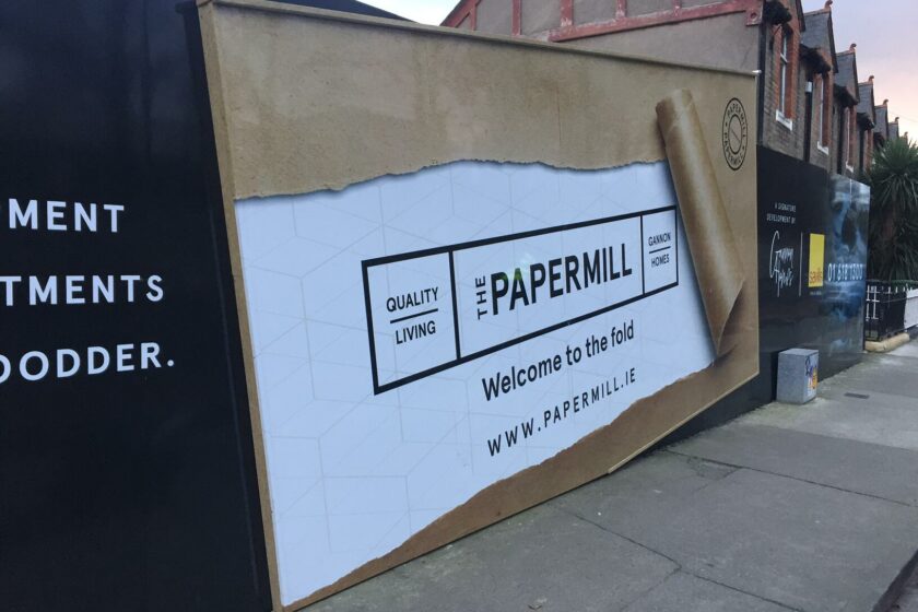 Papermill Hoarding