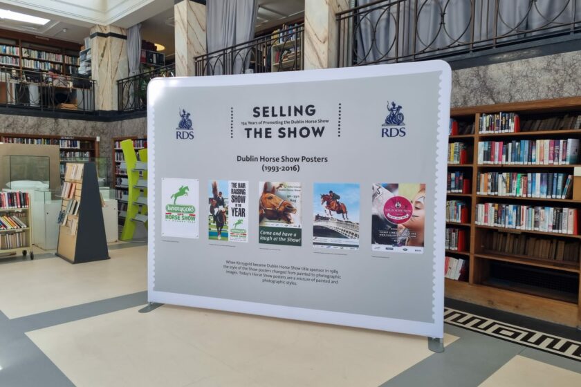 free standing banner for exhibition
