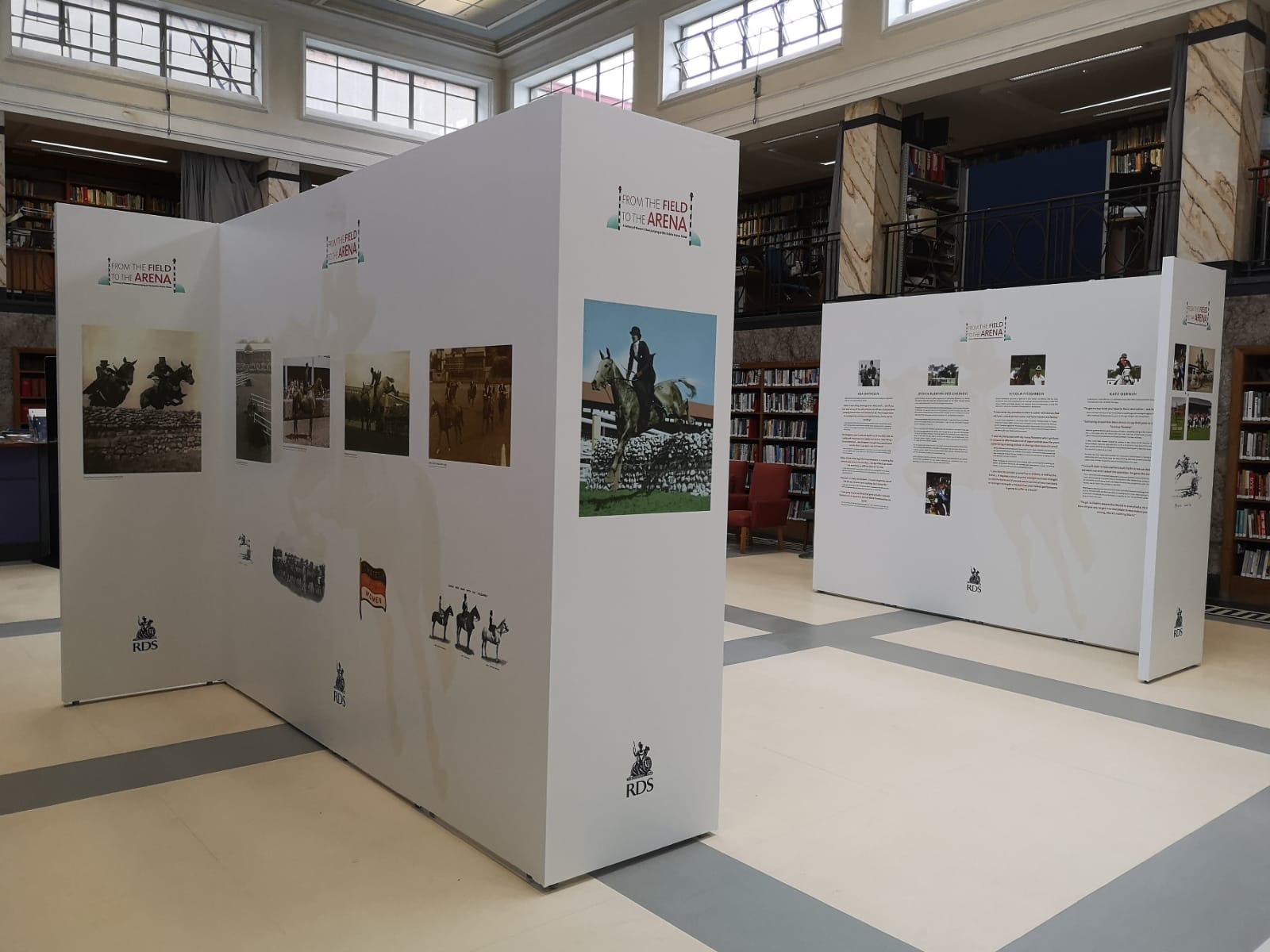 RDS Library 2019 “From the field to the Arena” Exhibition