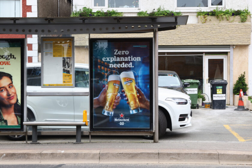 bus stop 6 sheet advertising