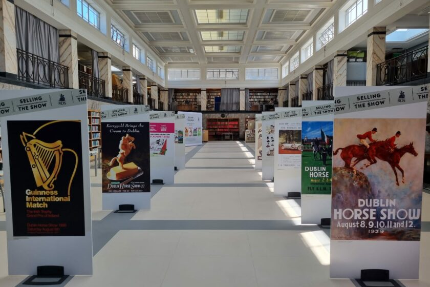 RDS Library 2022 “Selling the Dublin Horse Show” Exhibition