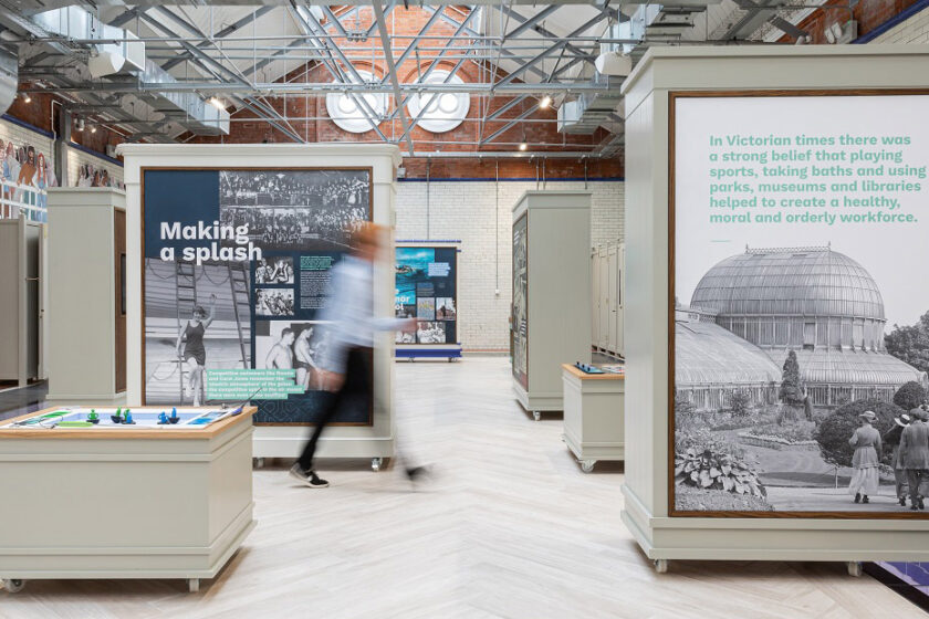 permanent exhibition build