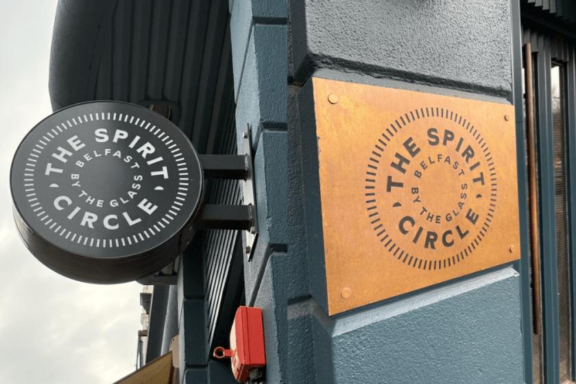 Exterior Signage for The Spirit Circle