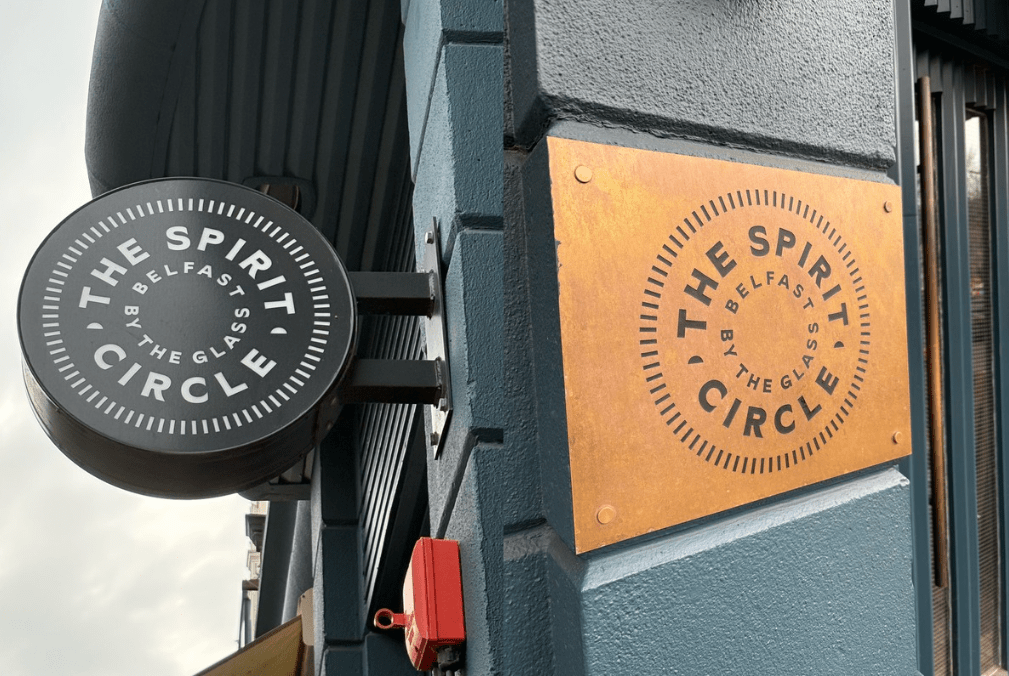 Exterior Signage for The Spirit Circle