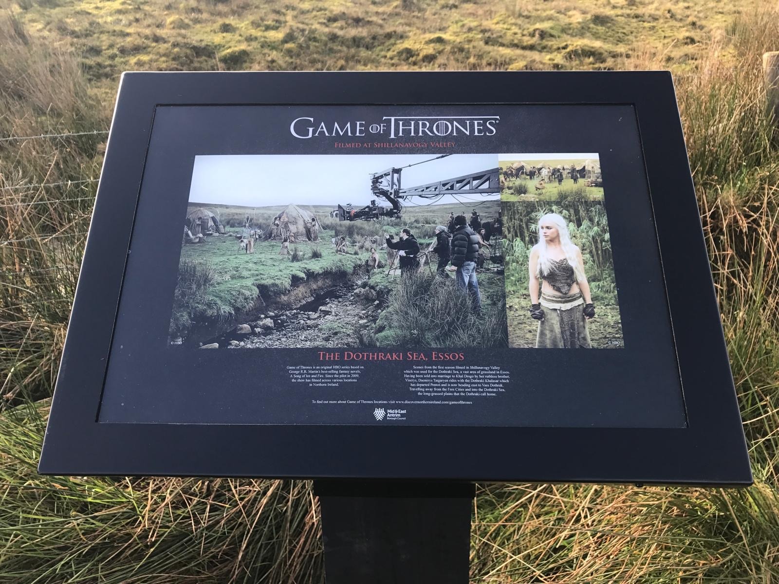 Game of Thrones Outdoor Interpretation Panels