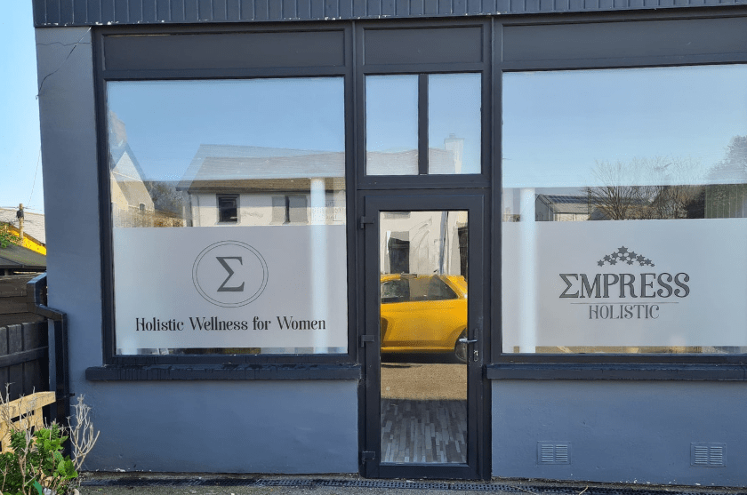 Transforming Empress Holistic with Window Graphics