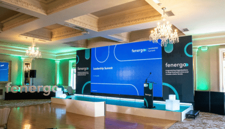 Elevating Events with Impactful Signage: Fenergo Leadership Summit