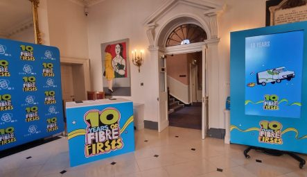 Event Signage for SIRO’s 10-Year Anniversary