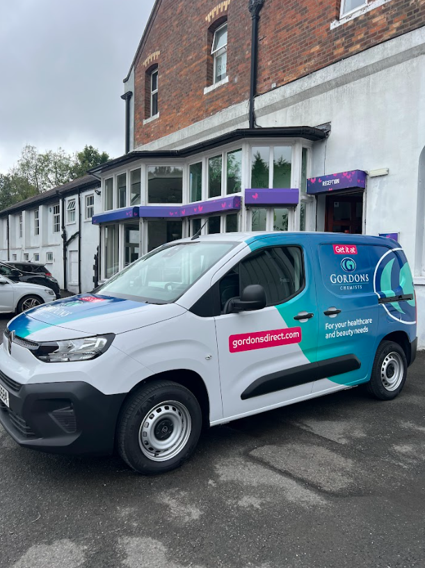 Van Wraps for Gordons Chemist