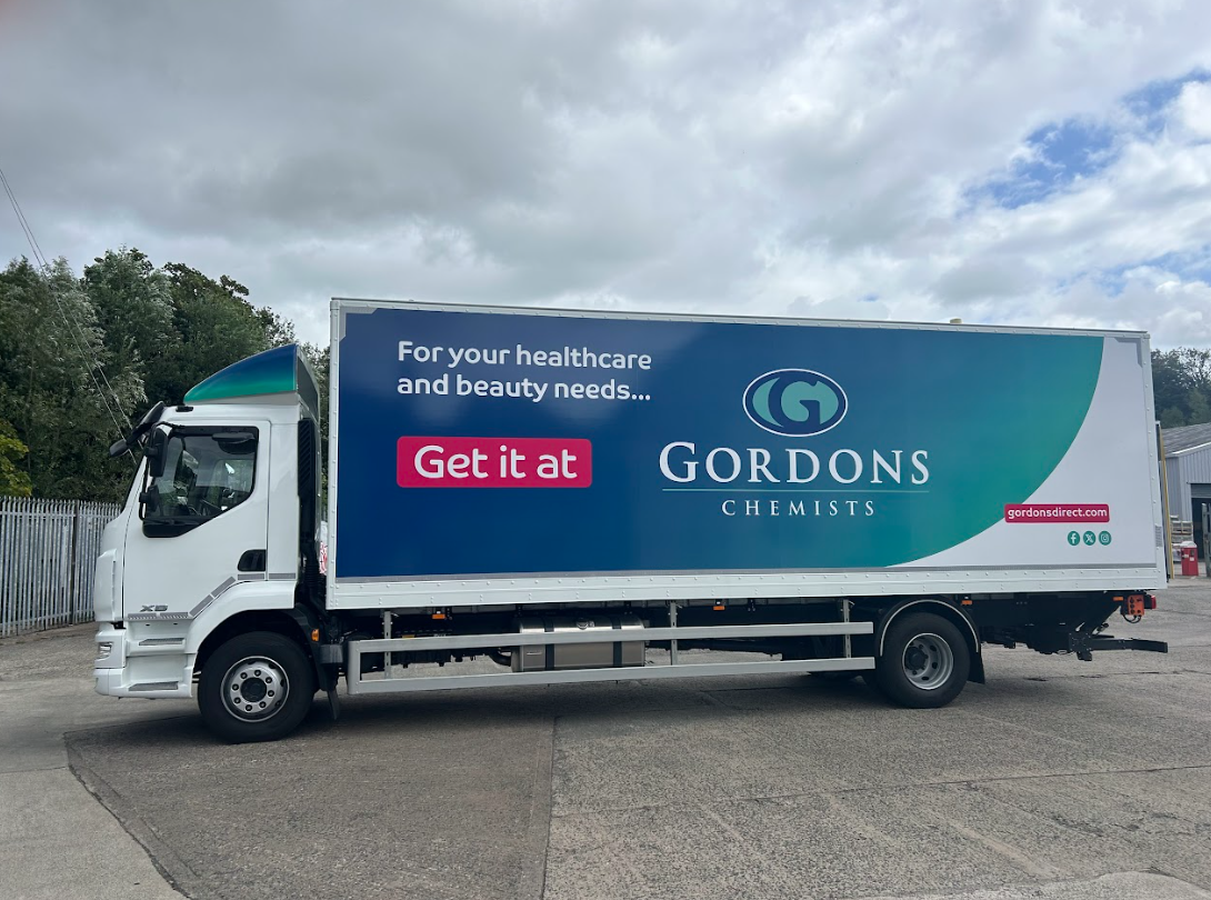 Lorry Wraps for Gordons Chemist