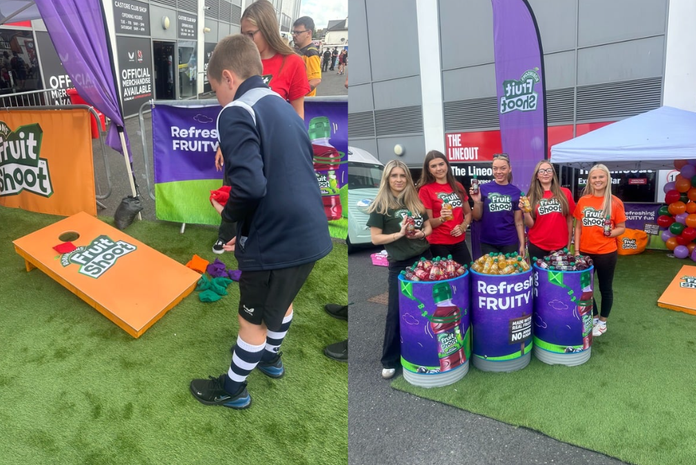 Fruit Shoot Pop-Up Activation