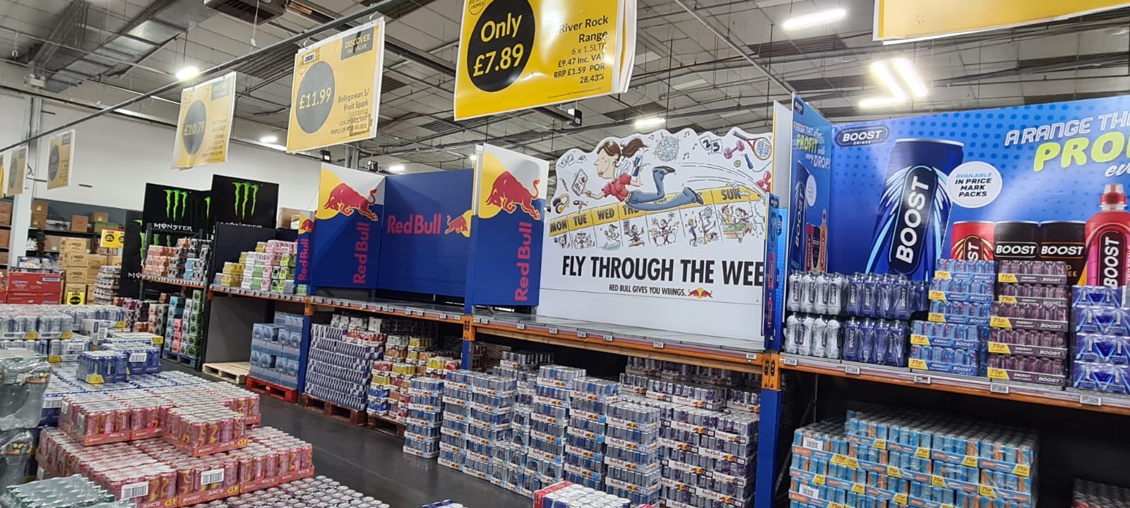 RedBull Retail Display