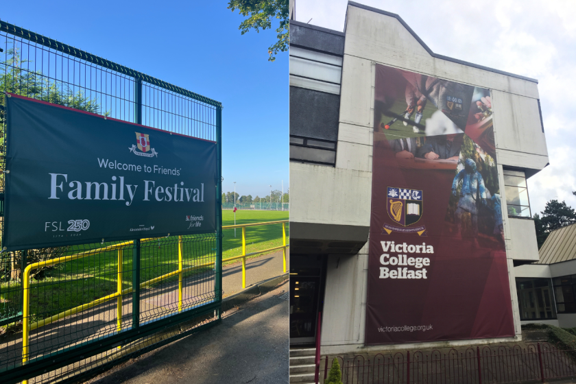 school banners