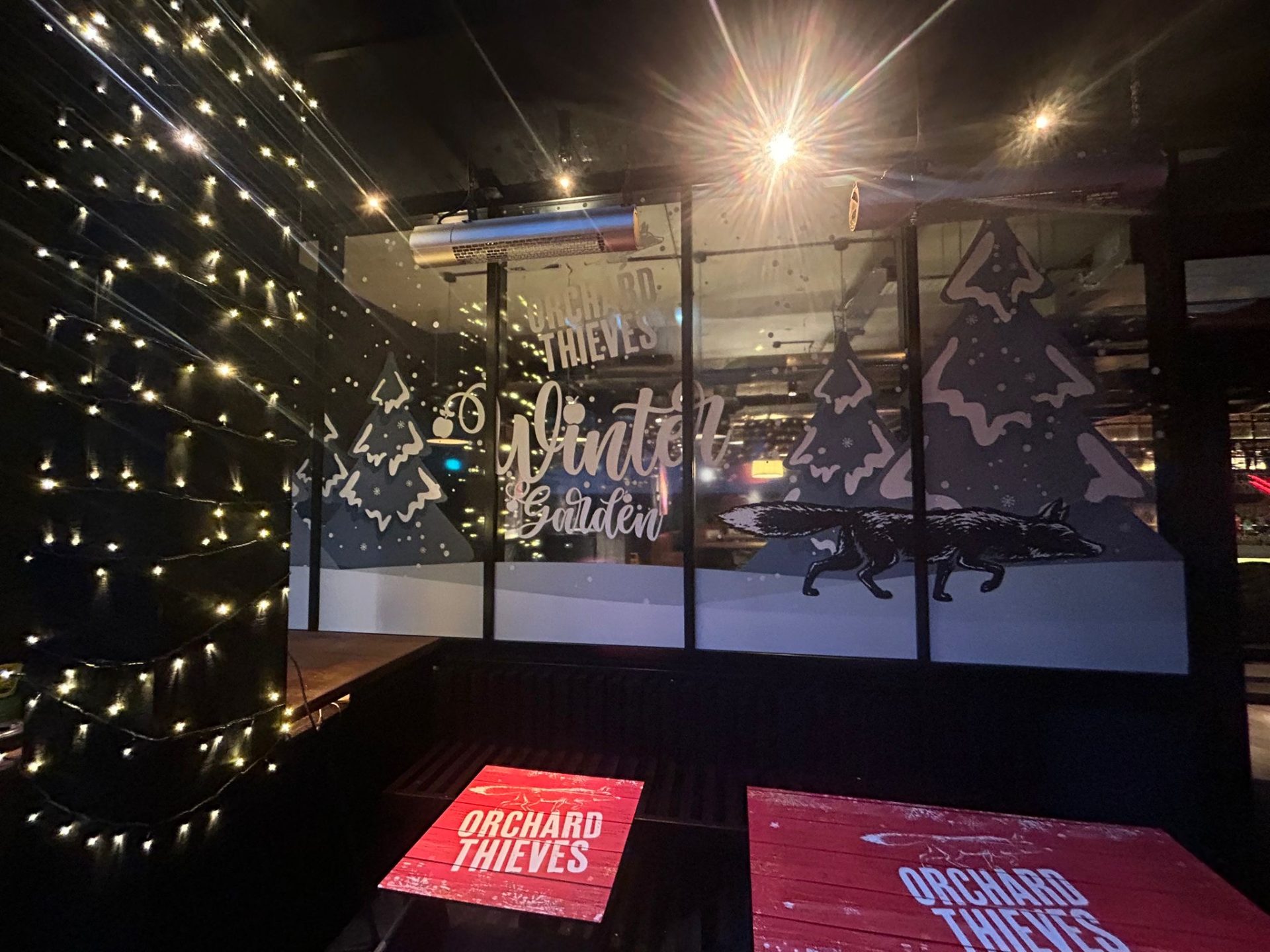 Winter Garden Display for the Foundry