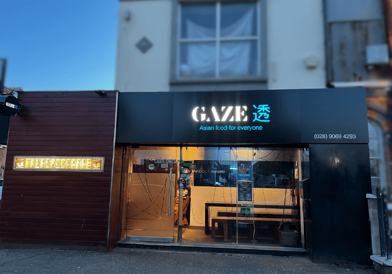 Shopfront Signage for GAZE