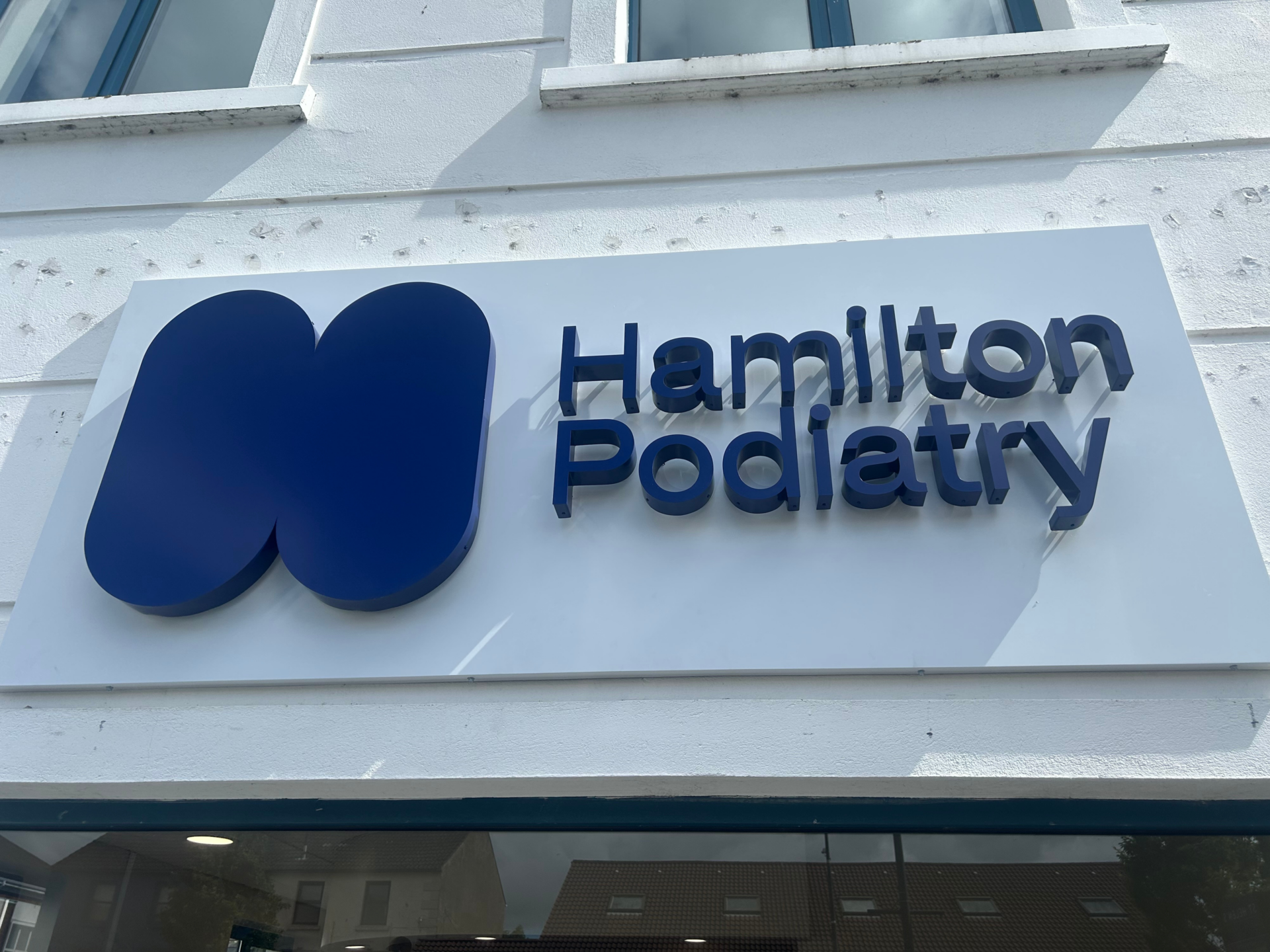 Business Signage for Hamilton Podiatry