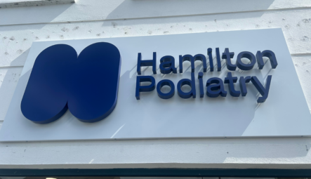 Business Signage for Hamilton Podiatry