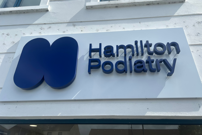 Business Signage for Hamilton Podiatry