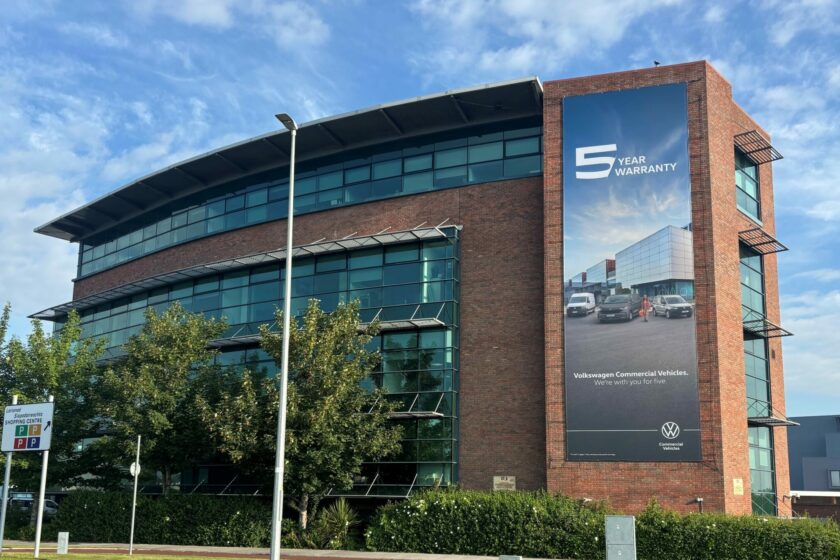Building Banner for Volkswagen