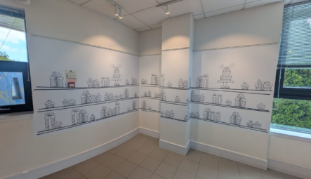 Island Arts Centre Wall Graphics