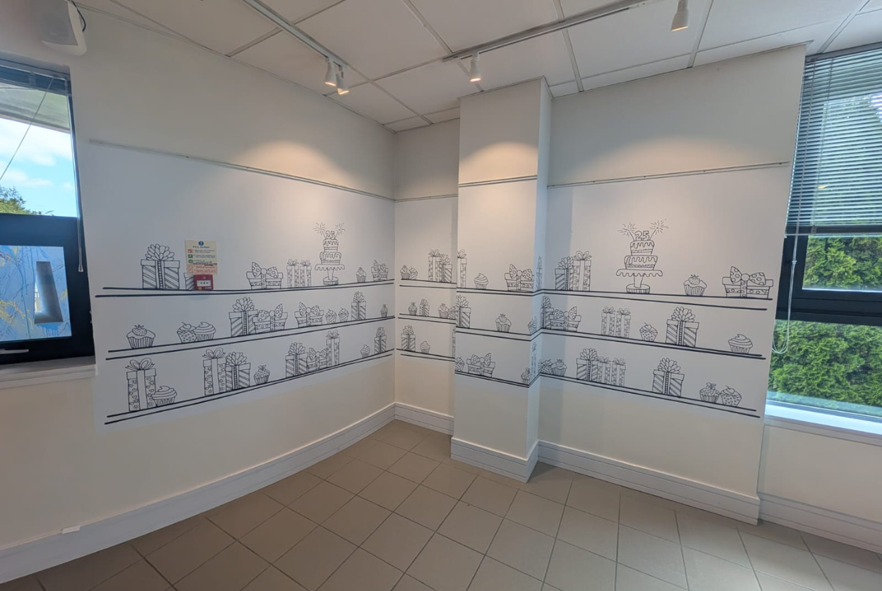 Island Arts Centre Wall Graphics