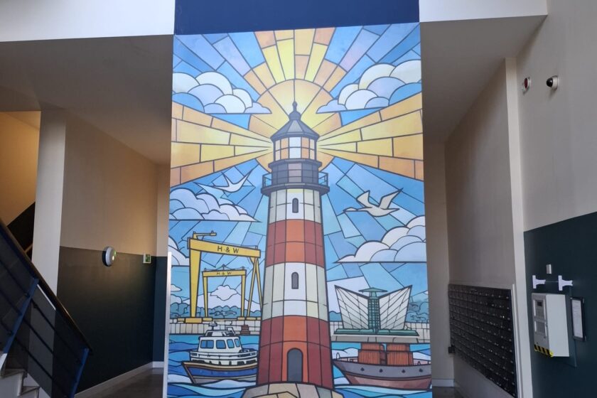 Quaygate Wall Graphic Installation