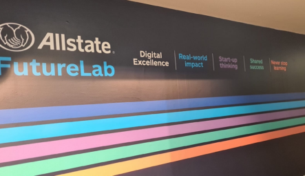 Allstate Branded Graphics at QUB’s Technology Building