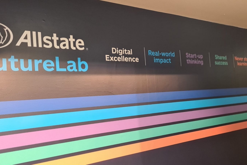Allstate Branded Graphics at QUB’s Technology Building