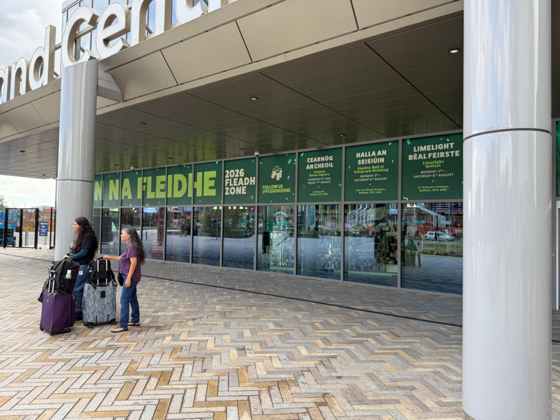 Grand Central Window Graphics for the Fleadh